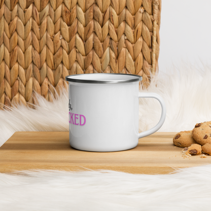 Politely, Get Fucked - Enamel Mug