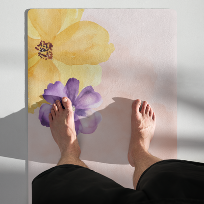 Sit Down, Be Humble - Non-Slip - Rubber Bottom - Yoga & Pilates - Mat