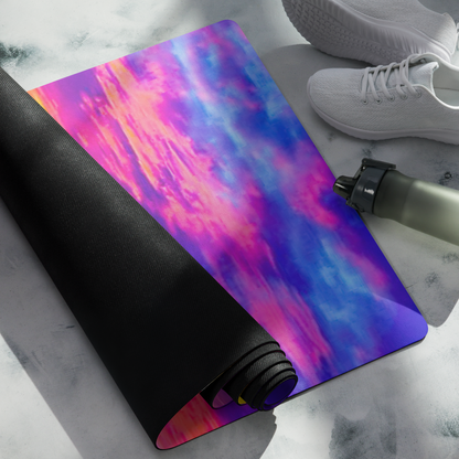 Sunrise Cloudscape - Non-Slip - Rubber Bottom - Yoga & Pilates - Mat