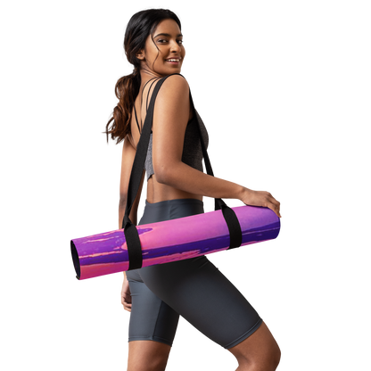 Sunrise Cloudscape - Non-Slip - Rubber Bottom - Yoga & Pilates - Mat